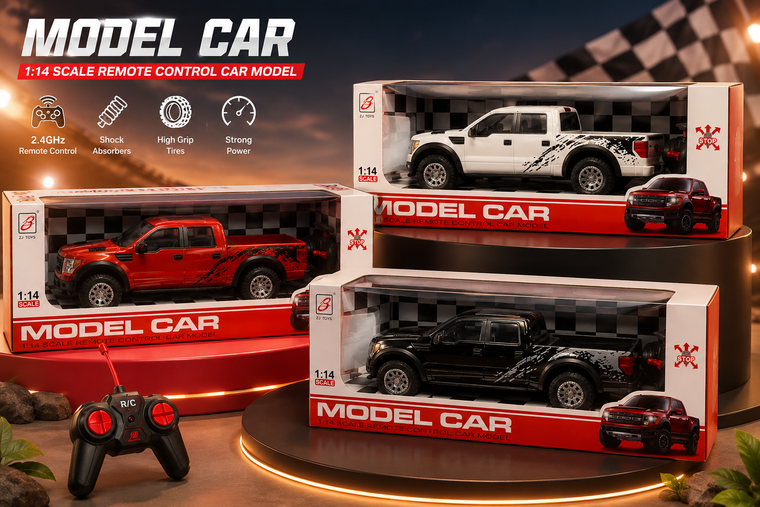 Remote Control Off-Road Truck