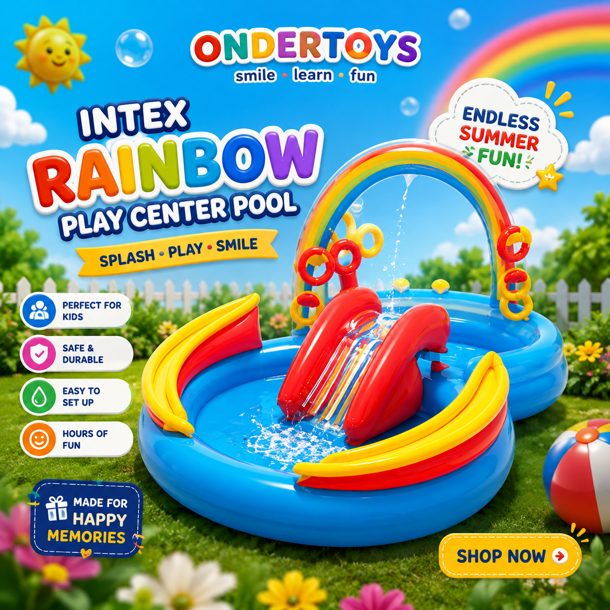 Rainbow Play Pool