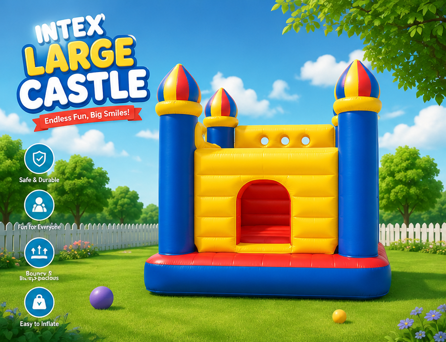 Intex Large Castle Bounce House
