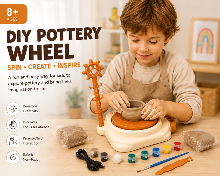 DIY Electric Pottery Wheel Kit