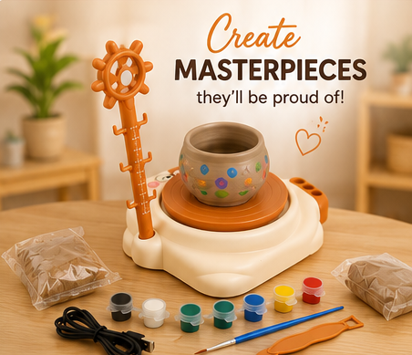 DIY Electric Pottery Wheel Kit