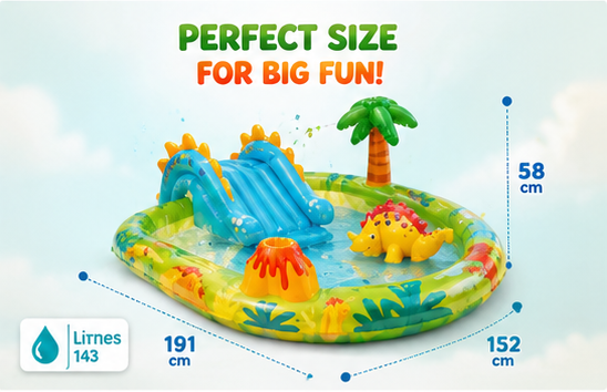 Dinosaur Kids Swimming Pool