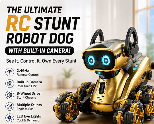RC Mechanical Stunt Robot Dog