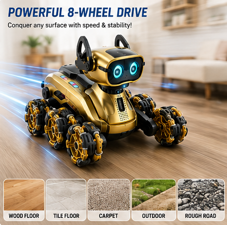 RC Mechanical Stunt Robot Dog