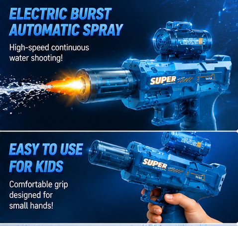 Electric Burst Water Gun