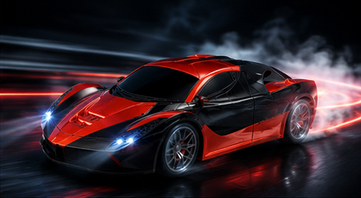 RC Bugatti Style Super Sports Car