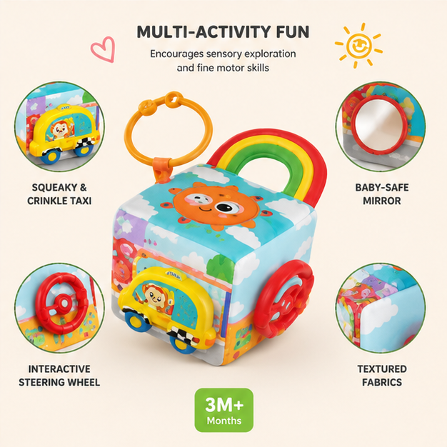 On The Move Activity Cube