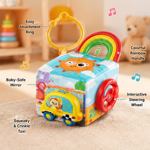 On The Move Activity Cube